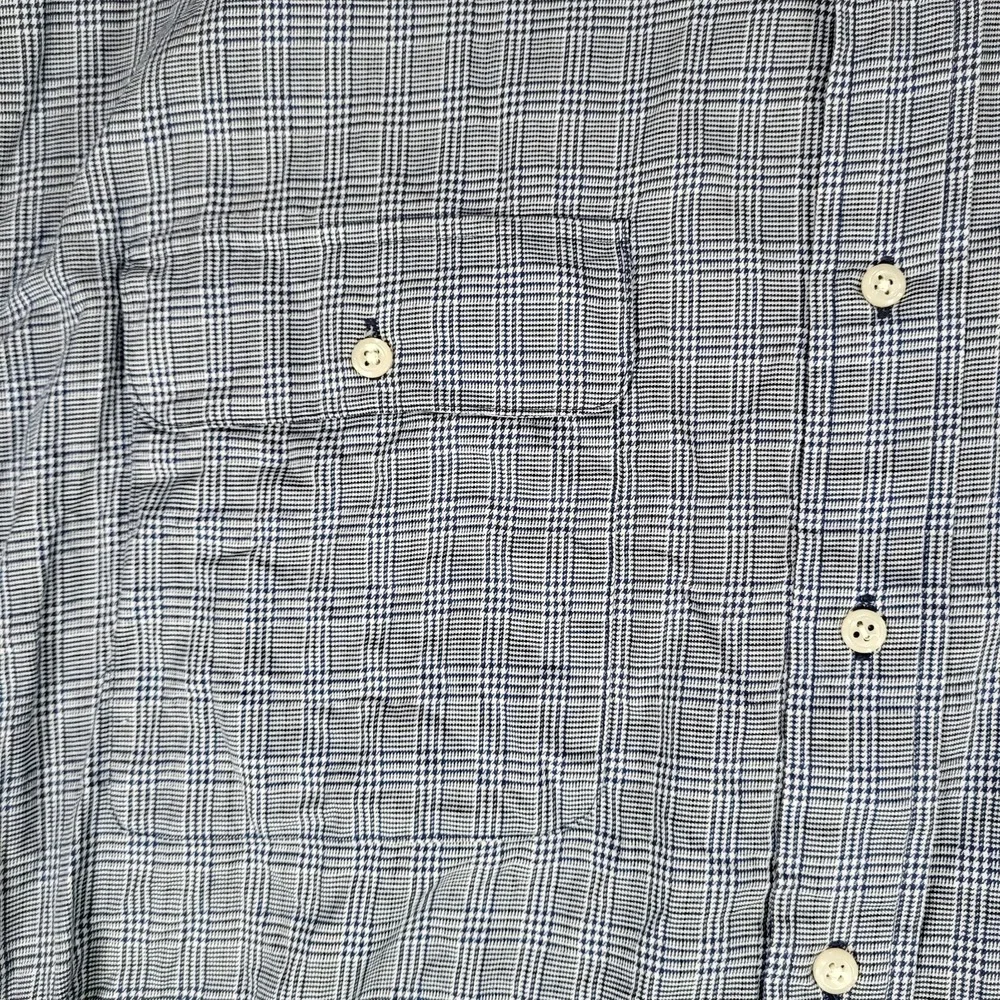 Polo Ralph Lauren Whitfield 100% Cotton Long Sleeve Shirt Mens XXL Houndstooth‎